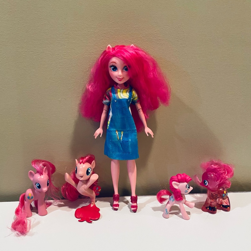 My Little Pony Equestria Girls Pinkie Pie Doll Toy Mermaid Lot